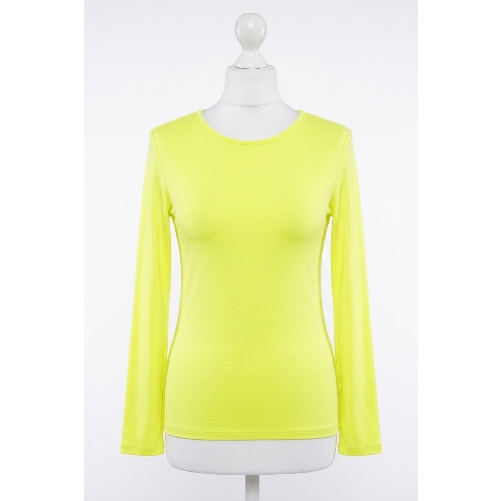 NEW FRENCH KYSS scoop top in lime